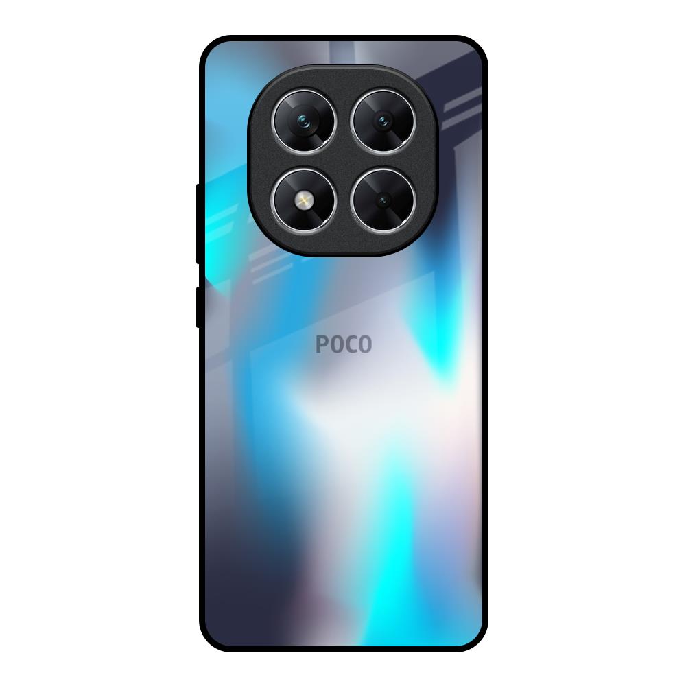 Blue Swan Shadow Poco X7 5G Glass Back Cover Online