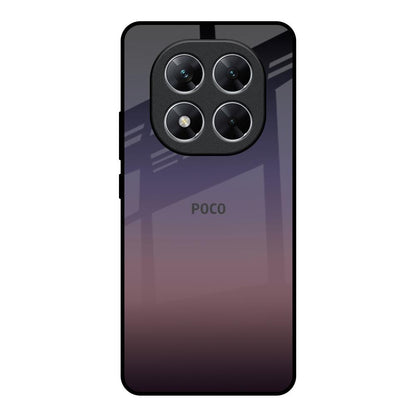 Grey Ombre Poco X7 5G Glass Back Cover Online