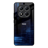 Blue Scratch Poco X7 5G Glass Back Cover Online