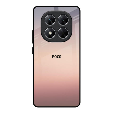 Golden Mauve Poco X7 5G Glass Back Cover Online