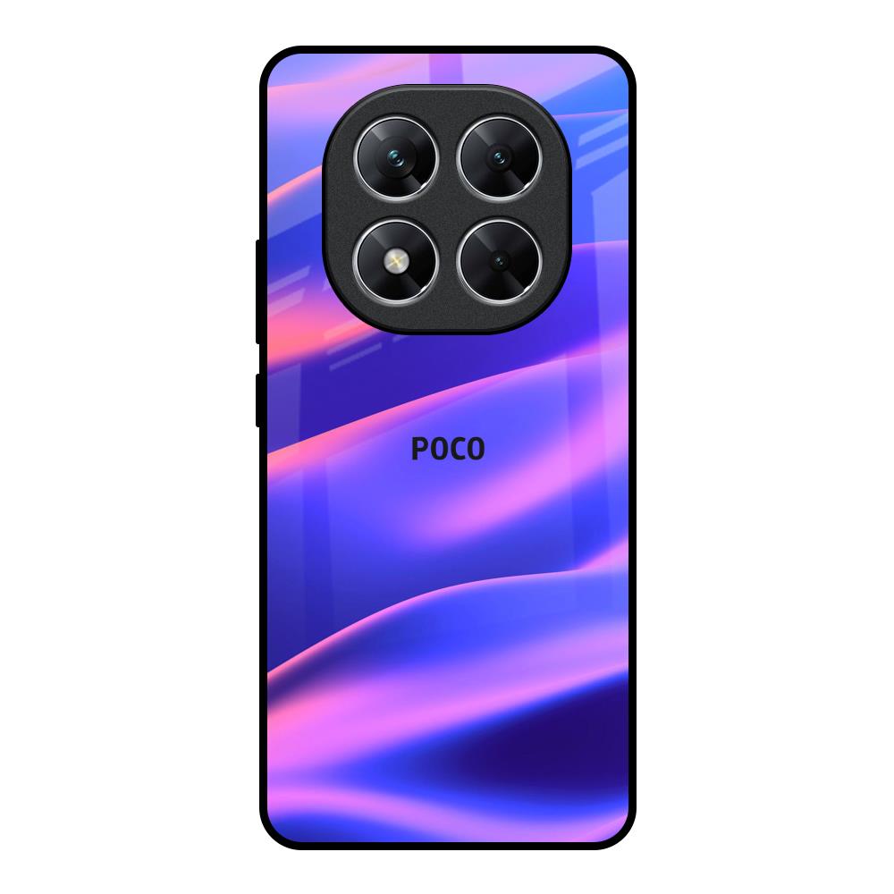 Colorful Dunes Poco X7 5G Glass Back Cover Online