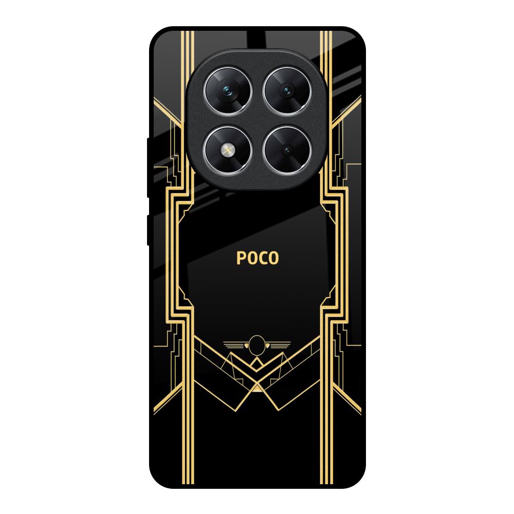 Sacred Logo Poco X7 5G Glass Back Cover Online