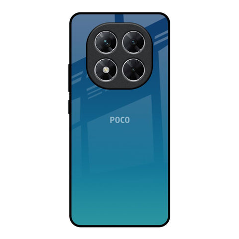 Celestial Blue Poco X7 5G Glass Back Cover Online