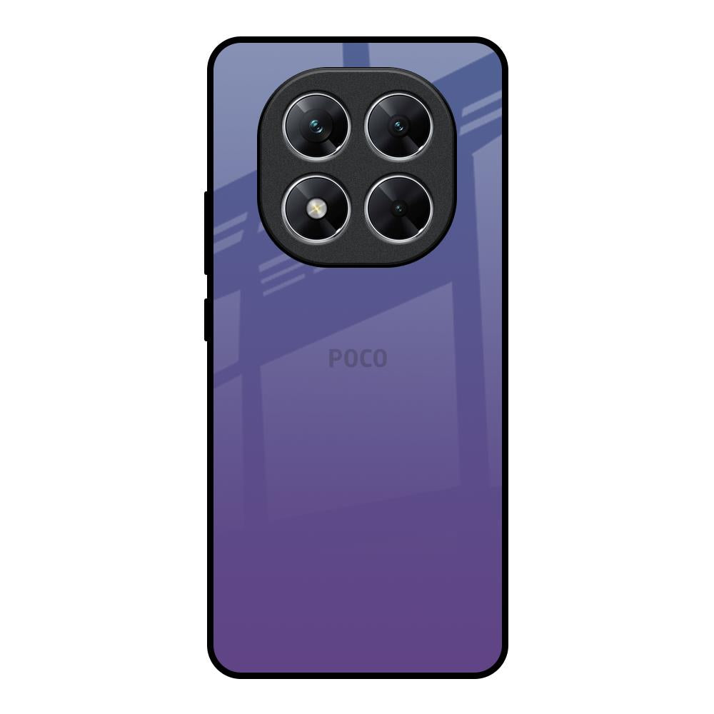 Indigo Pastel Poco X7 5G Glass Back Cover Online