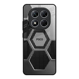 Hexagon Style Poco X7 5G Glass Back Cover Online