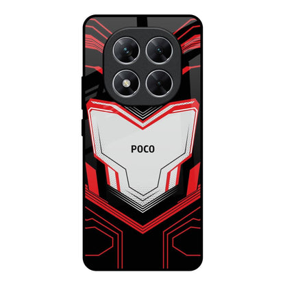 Quantum Suit Poco X7 5G Glass Back Cover Online