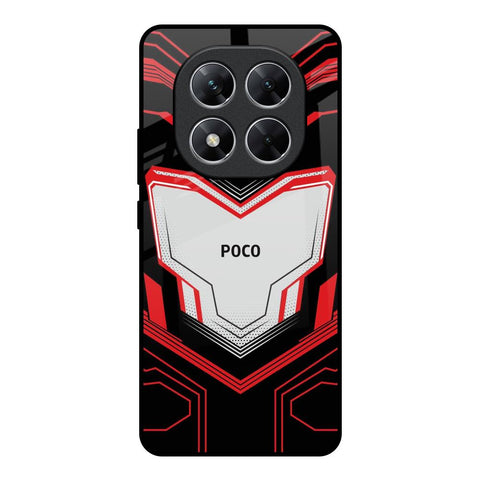 Quantum Suit Poco X7 5G Glass Back Cover Online