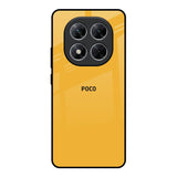 Fluorescent Yellow Poco X7 5G Glass Back Cover Online