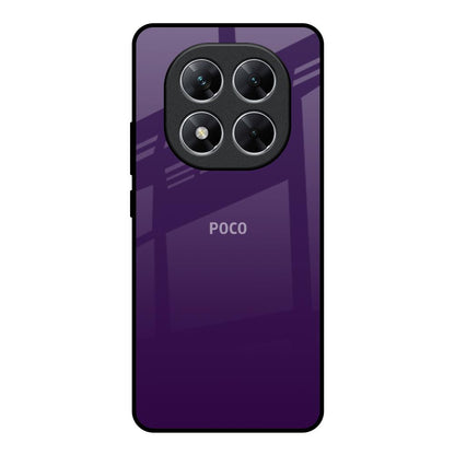 Dark Purple Poco X7 5G Glass Back Cover Online