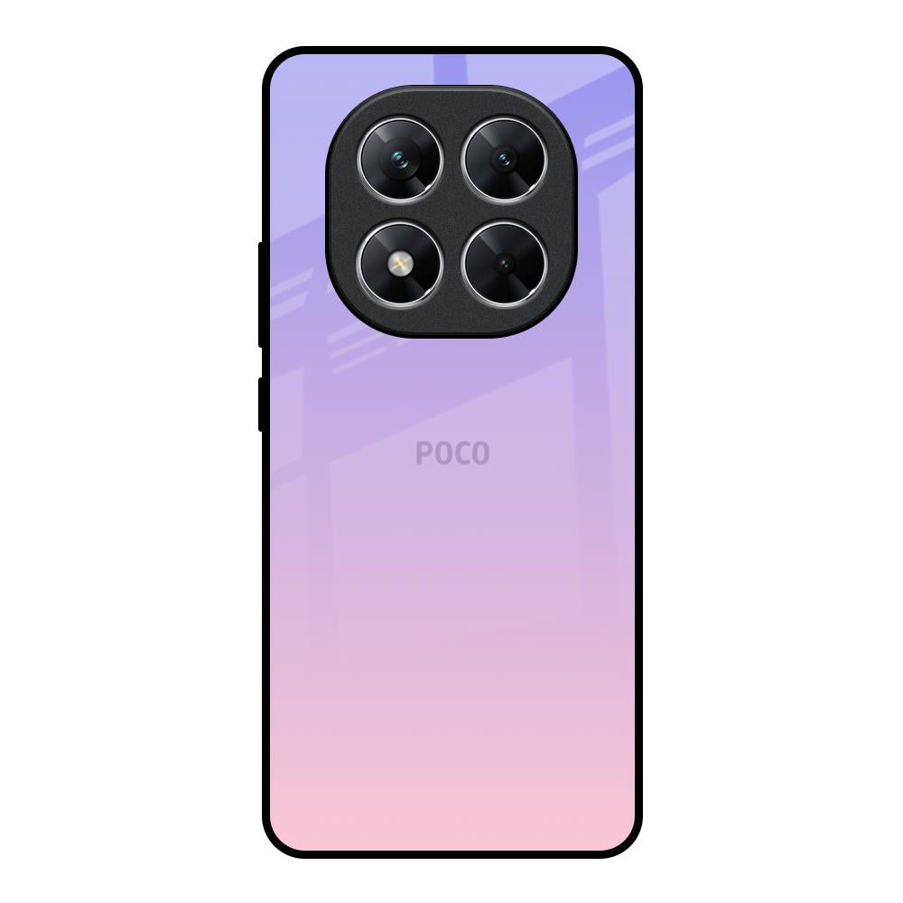 Lavender Gradient Poco X7 5G Glass Back Cover Online