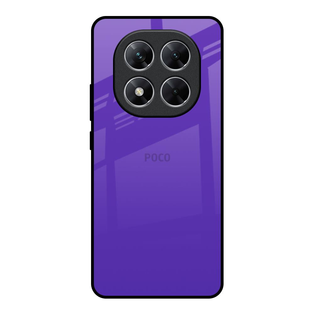 Amethyst Purple Poco X7 5G Glass Back Cover Online