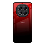 Maroon Faded Poco X7 5G Glass Back Cover Online