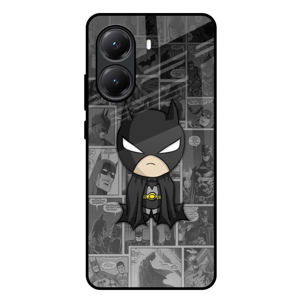 Cartoon Art Poco X7 Pro 5G Glass Back Cover Online