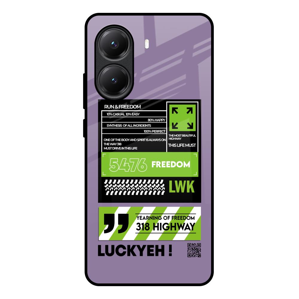 Run & Freedom Poco X7 Pro 5G Glass Back Cover Online