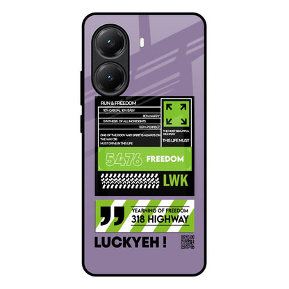 Run & Freedom Poco X7 Pro 5G Glass Back Cover Online