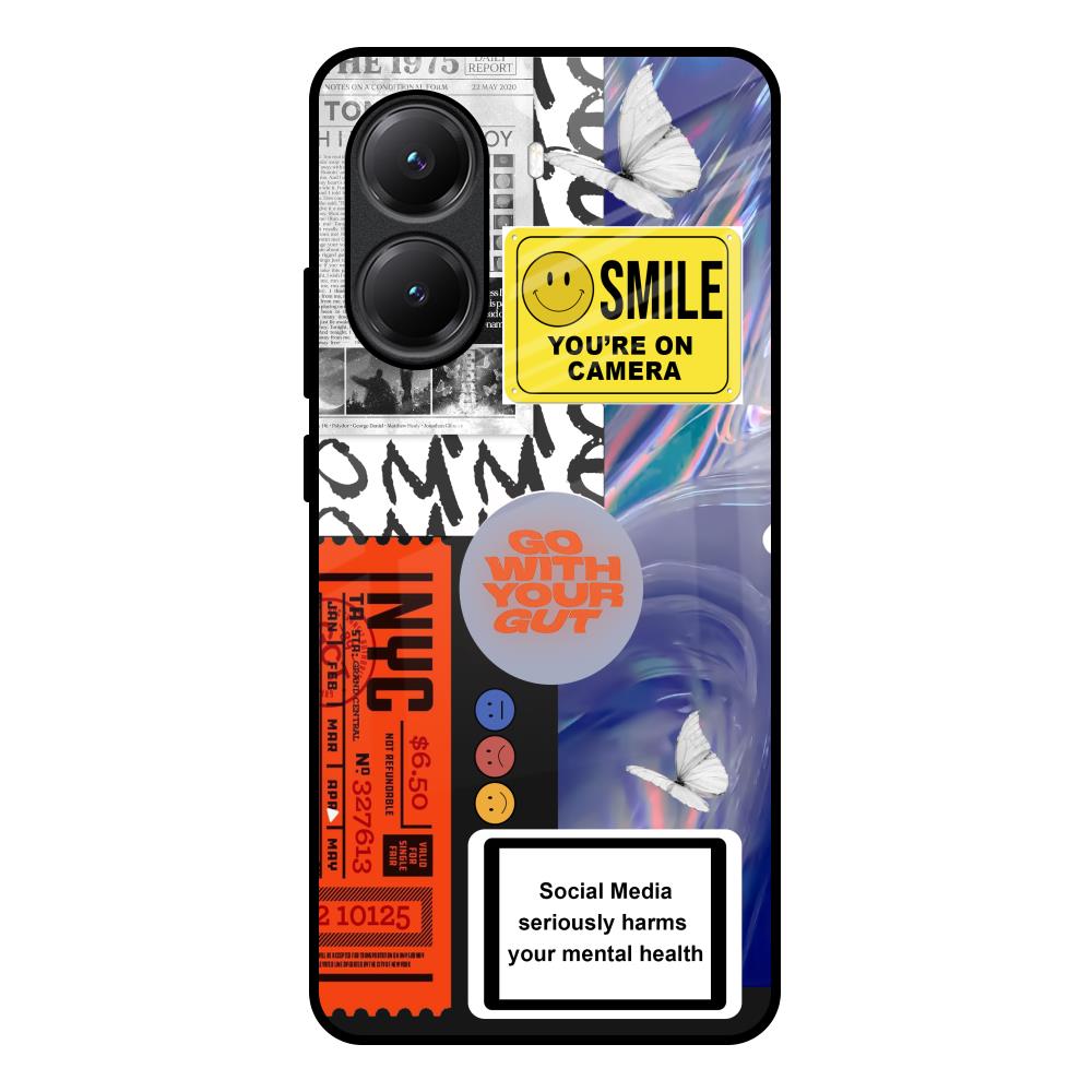 Smile for Camera Poco X7 Pro 5G Glass Back Cover Online