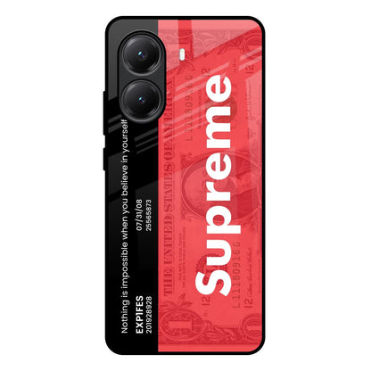 Supreme Ticket Poco X7 Pro 5G Glass Back Cover Online