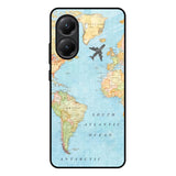 Travel Map Poco X7 Pro 5G Glass Back Cover Online