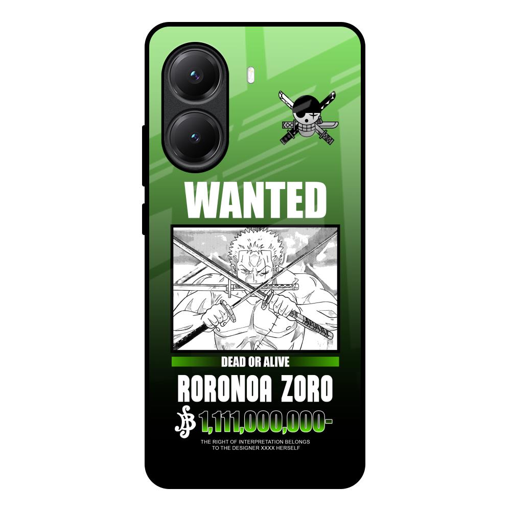 Zoro Wanted Poco X7 Pro 5G Glass Back Cover Online