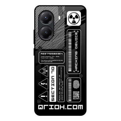 Futuristic Art Poco X7 Pro 5G Glass Back Cover Online
