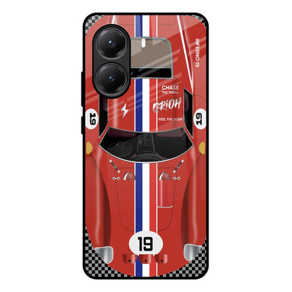 Racing Vintage Poco X7 Pro 5G Glass Back Cover Online