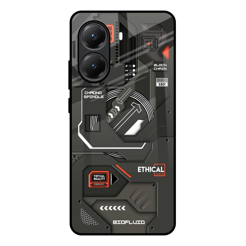 Tech Aesthetics Poco X7 Pro 5G Glass Back Cover Online