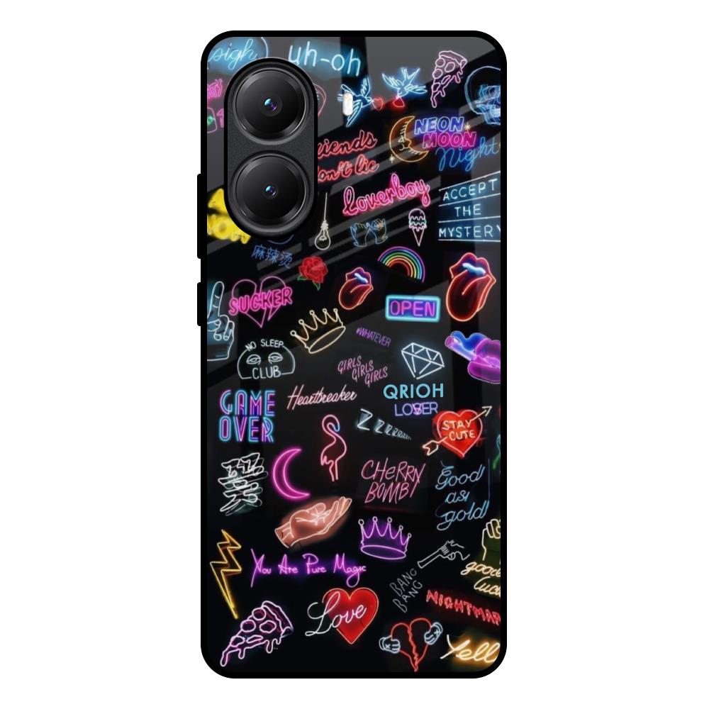 Accept The Mystery Poco X7 Pro 5G Glass Back Cover Online