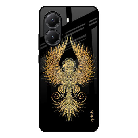 Mythical Phoenix Art Poco X7 Pro 5G Glass Back Cover Online