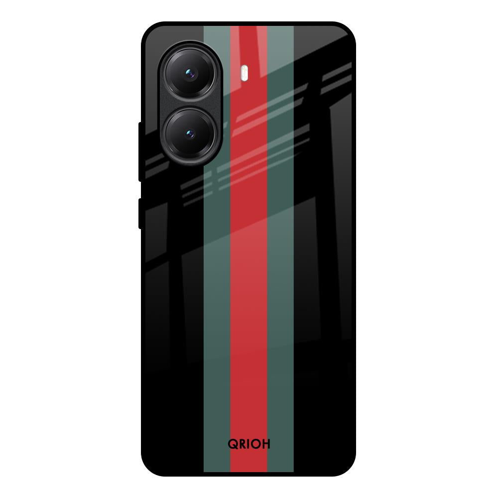 Vertical Stripes Poco X7 Pro 5G Glass Back Cover Online