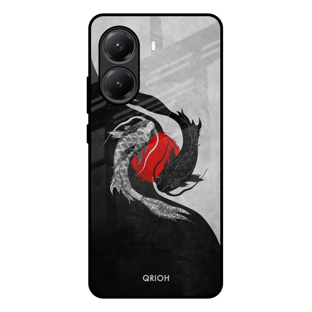 Japanese Art Poco X7 Pro 5G Glass Back Cover Online