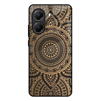 Luxury Mandala Poco X7 Pro 5G Glass Back Cover Online