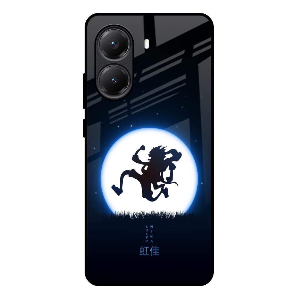 Luffy Nika Poco X7 Pro 5G Glass Back Cover Online