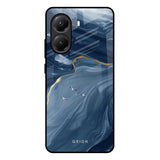 Deep Ocean Marble Poco X7 Pro 5G Glass Back Cover Online