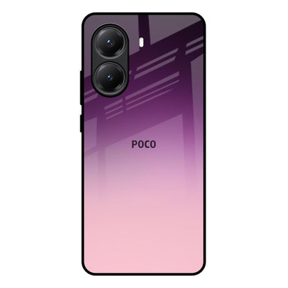 Purple Gradient Poco X7 Pro 5G Glass Back Cover Online