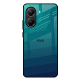 Green Triangle Pattern Poco X7 Pro 5G Glass Back Cover Online