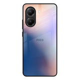 Blue Mauve Gradient Poco X7 Pro 5G Glass Back Cover Online