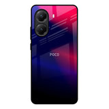 Blue Ombre Poco X7 Pro 5G Glass Back Cover Online