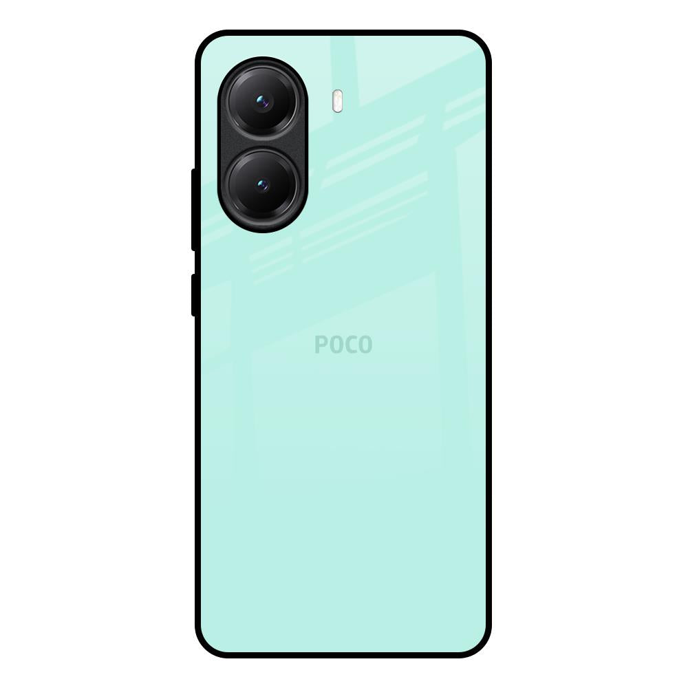 Teal Poco X7 Pro 5G Glass Back Cover Online