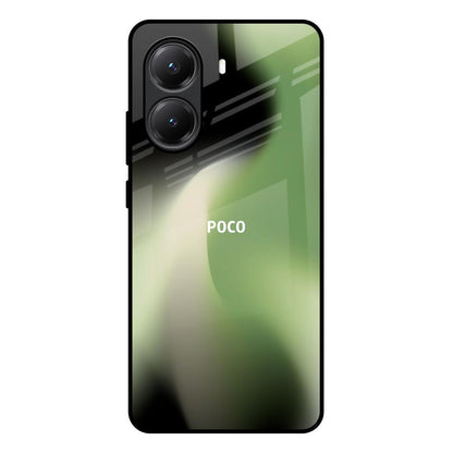 Green Tornado Poco X7 Pro 5G Glass Back Cover Online