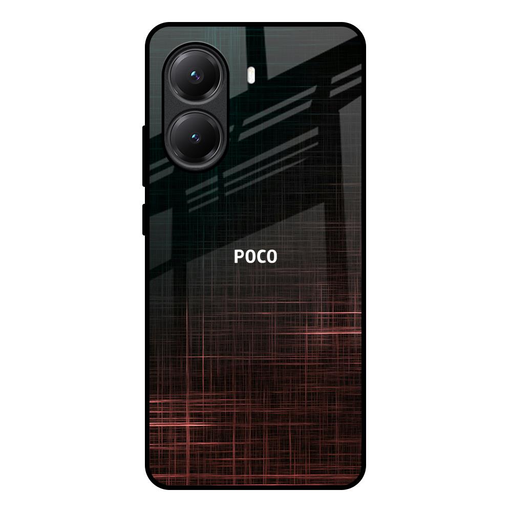 Wooden Mat Poco X7 Pro 5G Glass Back Cover Online