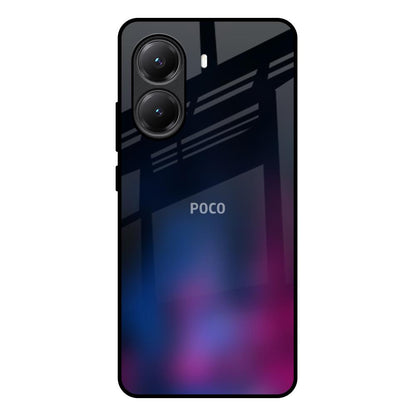 Pink Smudge Poco X7 Pro 5G Glass Back Cover Online
