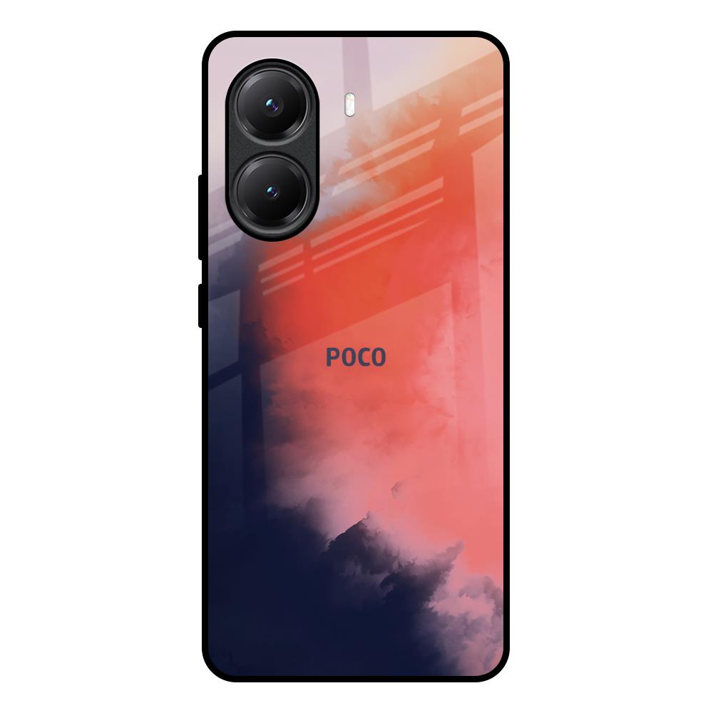 Scary Weather Poco X7 Pro 5G Glass Back Cover Online
