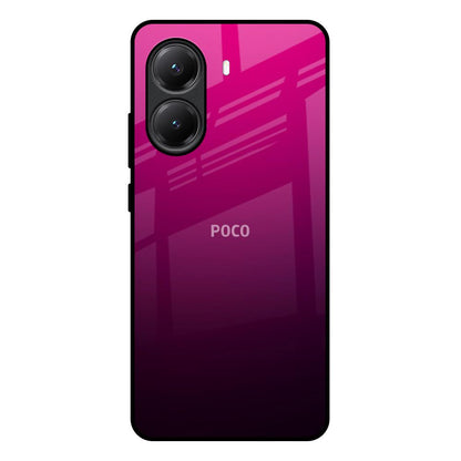 Purple Ombre Pattern Poco X7 Pro 5G Glass Back Cover Online