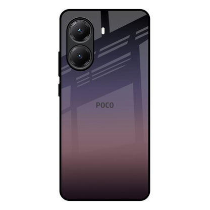 Grey Ombre Poco X7 Pro 5G Glass Back Cover Online