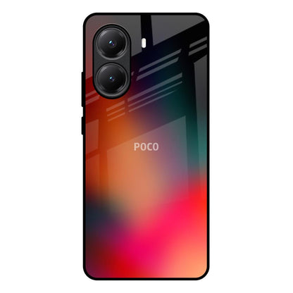 Playful Gradient Poco X7 Pro 5G Glass Back Cover Online