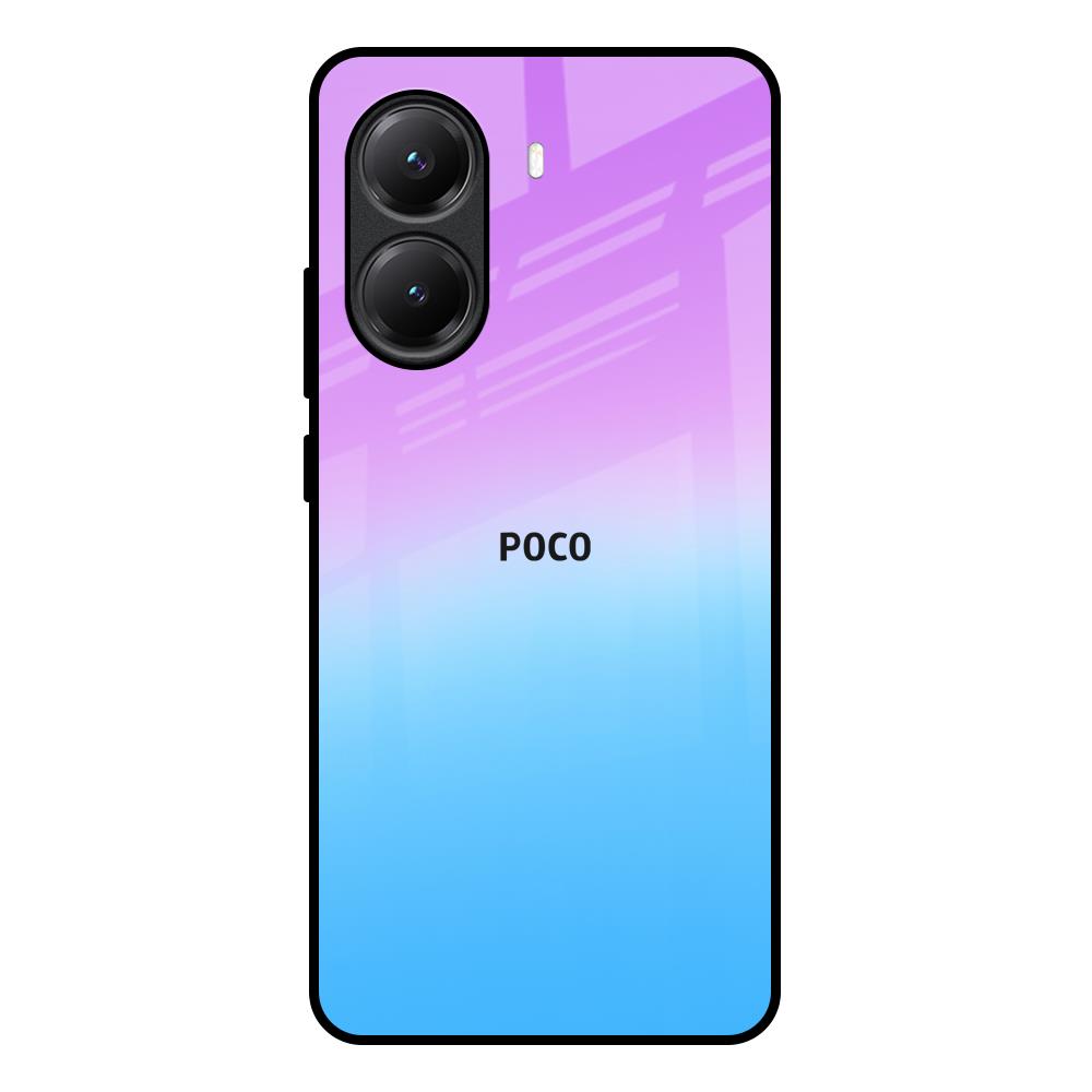 Unicorn Pattern Poco X7 Pro 5G Glass Back Cover Online