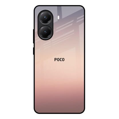 Golden Mauve Poco X7 Pro 5G Glass Back Cover Online