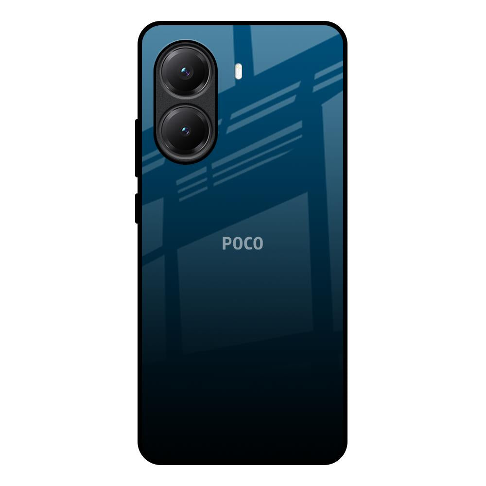 Sailor Blue Poco X7 Pro 5G Glass Back Cover Online