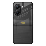 Grey Metallic Glass Poco X7 Pro 5G Glass Back Cover Online