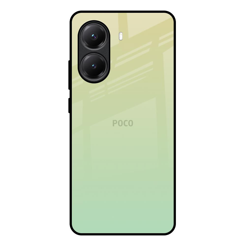 Mint Green Gradient Poco X7 Pro 5G Glass Back Cover Online